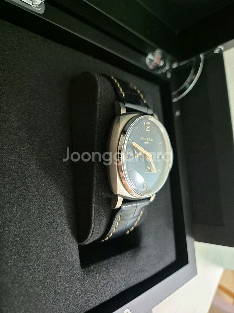 A급 파네라이 청판 GMT 티타늄 45미리 21년 국내--3