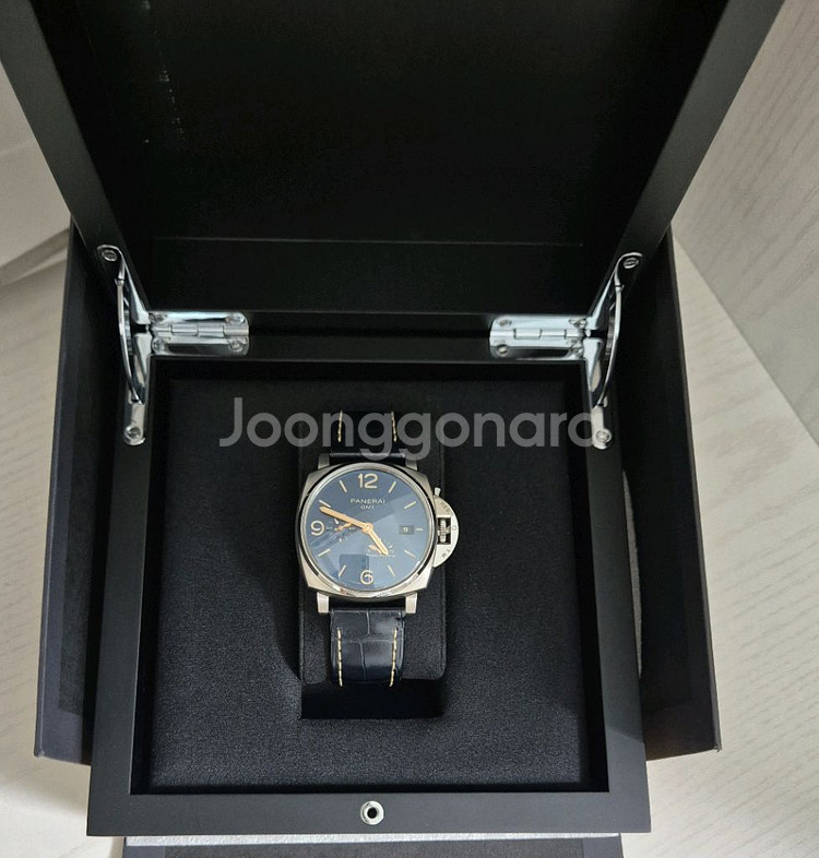 A급 파네라이 청판 GMT 티타늄 45미리 21년 국내--5