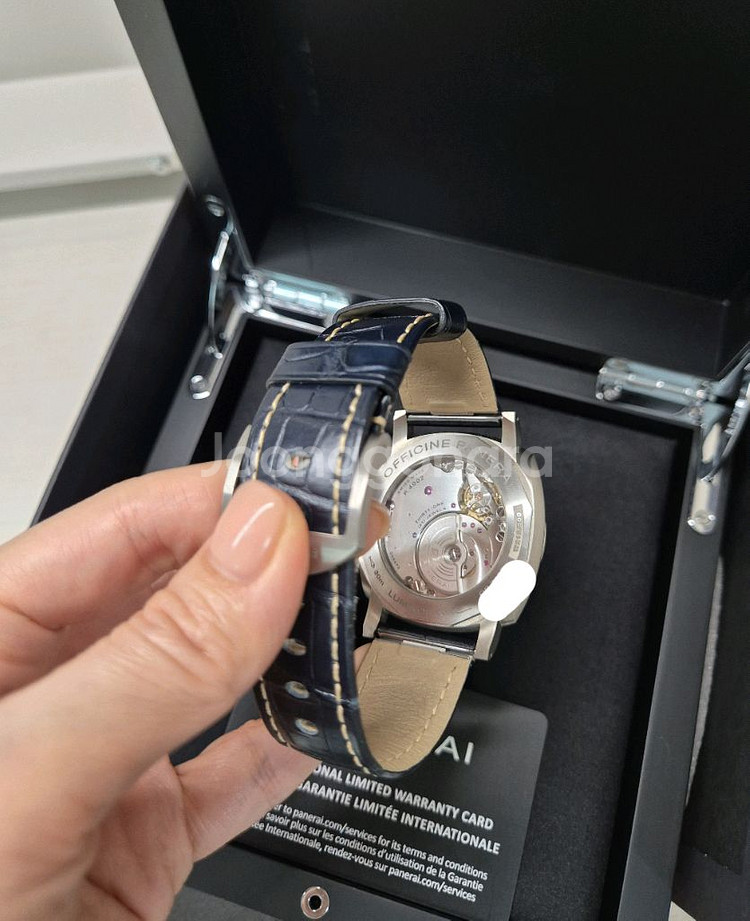 A급 파네라이 청판 GMT 티타늄 45미리 21년 국내--6