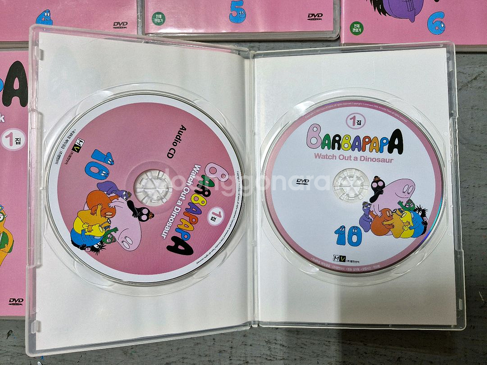 바바파파 1집 세트 DVD CD 택포--0