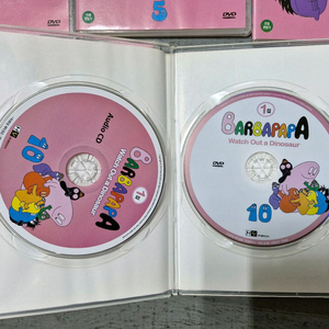 바바파파 1집 세트 DVD CD 택포