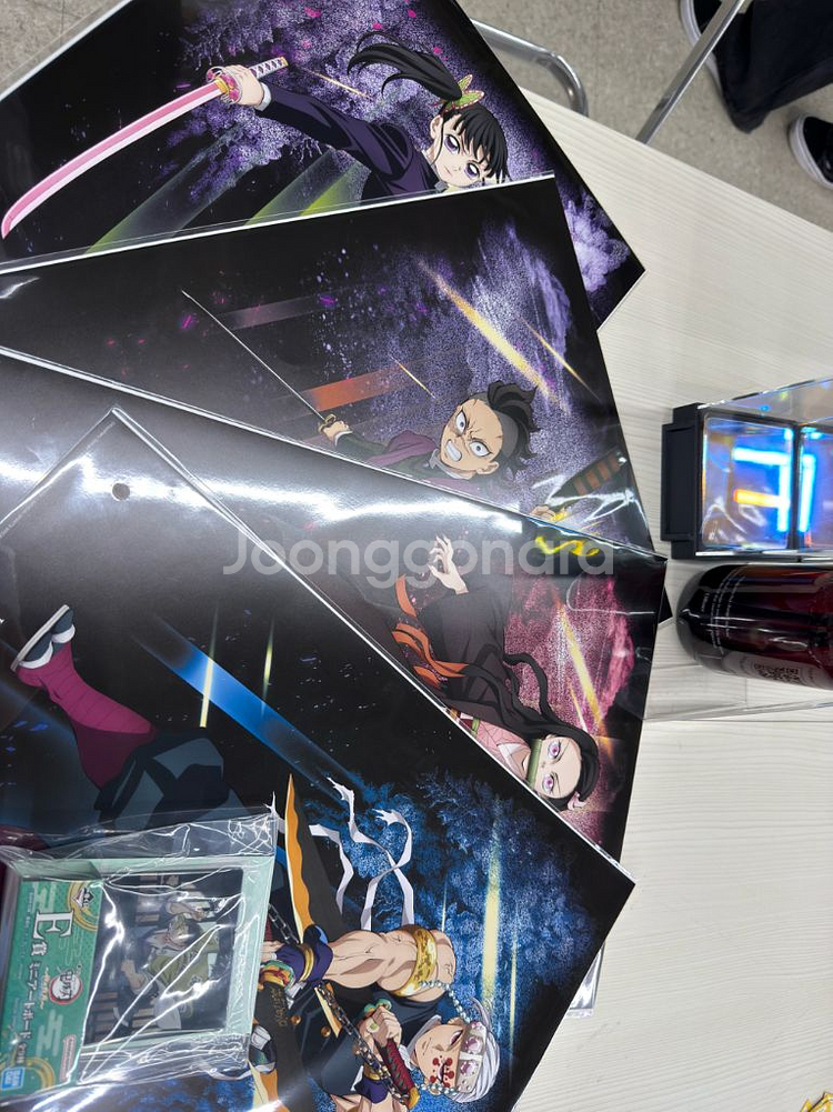 귀멸의칼날 무한성 번개형제 하쿠지 라스트원 피규어 가챠--3