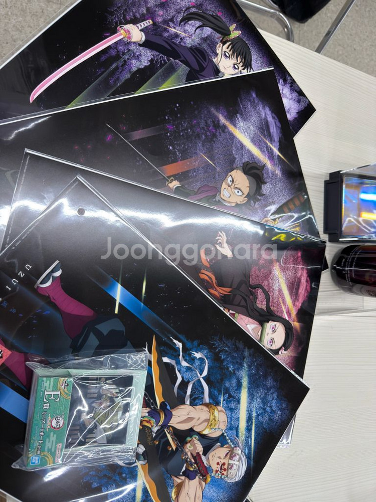 귀멸의칼날 무한성 번개형제 하쿠지 라스트원 피규어 가챠--2