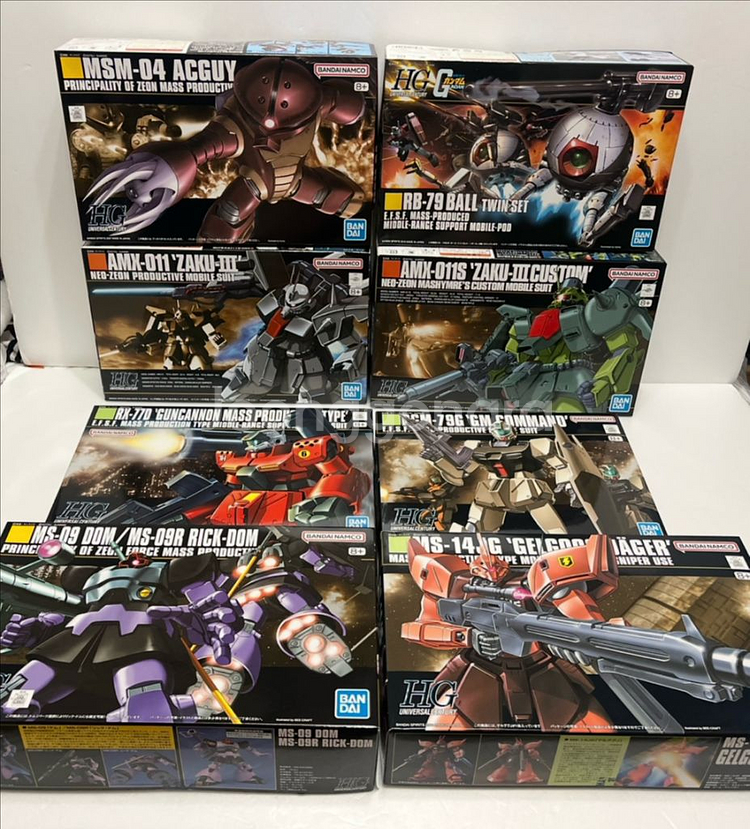 HGUC 건캐논 양산기 짐커맨드 겔구그 예거 트윈볼--0