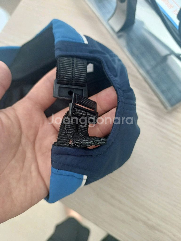 마운틴이큅먼트 모자(파랑)--2