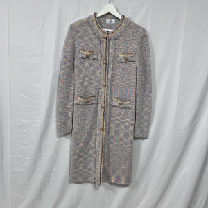 [한섬] 오브제 롱 니트 가디건