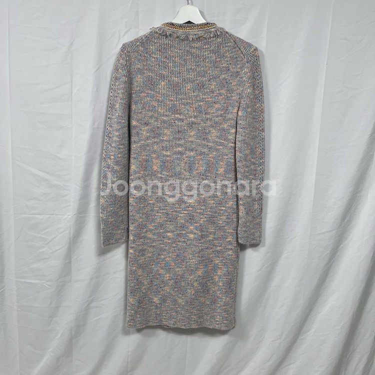 [한섬] 오브제 롱 니트 가디건--1