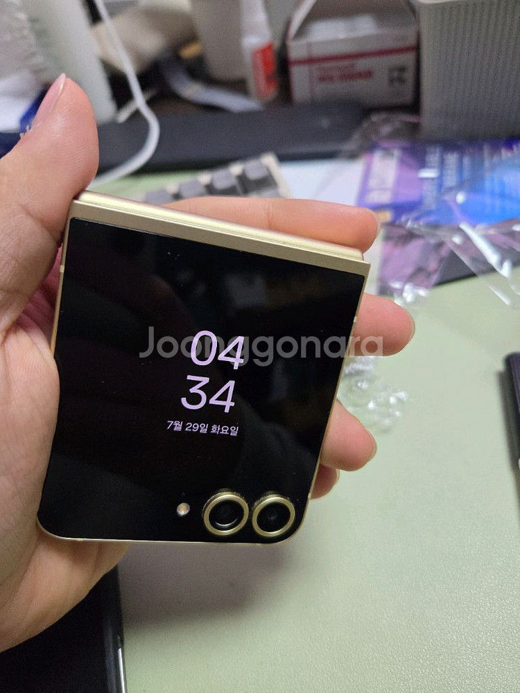 (3662)갤럭시z플립6 256 판매--6