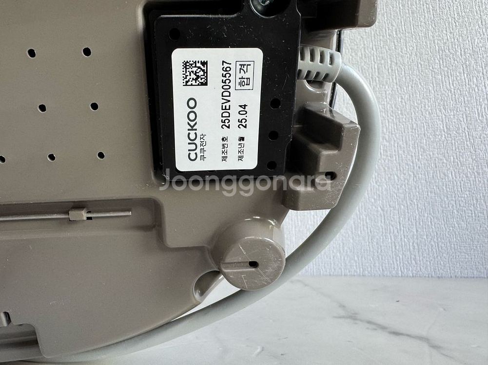 쿠쿠 6인용 압력밥솥 25년 4월제조--3