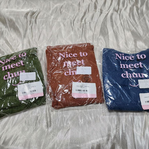 CHUU 골지 목폴라 티셔츠 새상품 3가지 색상