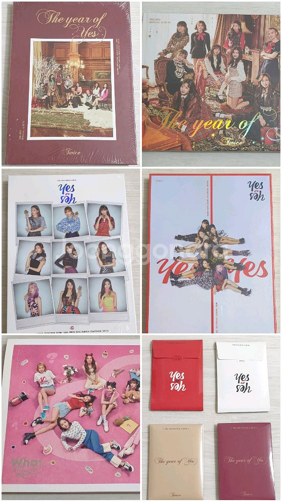 트와이스 앨범/한정판 포토카드--0