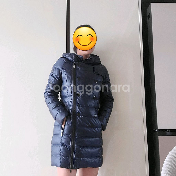 트루사루디여성패딩 하프/ 오리솜털100%--0