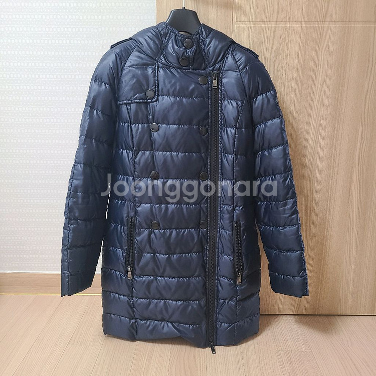 트루사루디여성패딩 하프/ 오리솜털100%--1