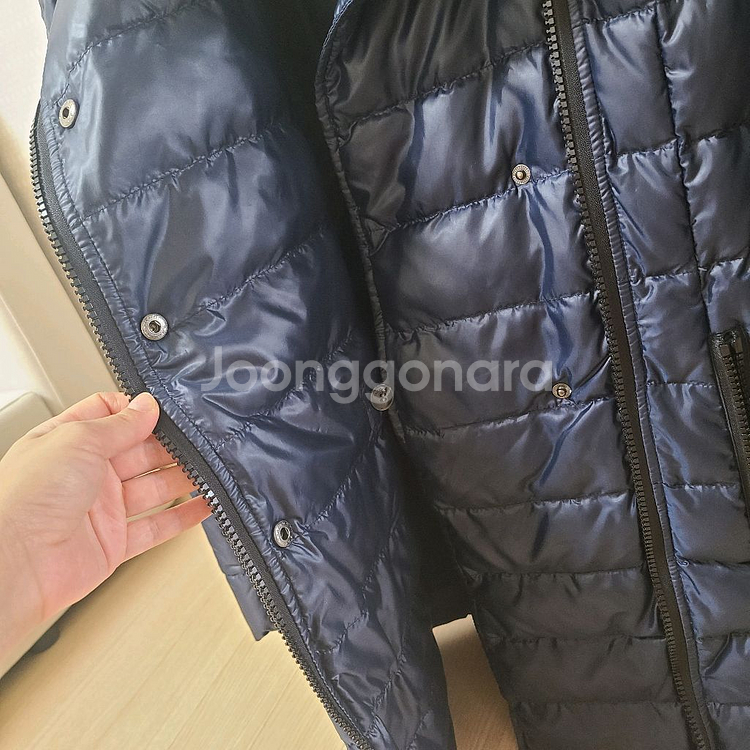 트루사루디여성패딩 하프/ 오리솜털100%--6