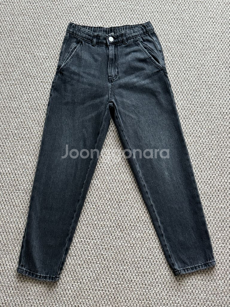 자라 보이즈 키즈 밴딩 흑데님 바지 판매합니다. (11--0