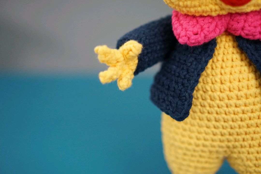 손뜨개 행운의 2달러 꿀꿀이 인형 개업선물--3