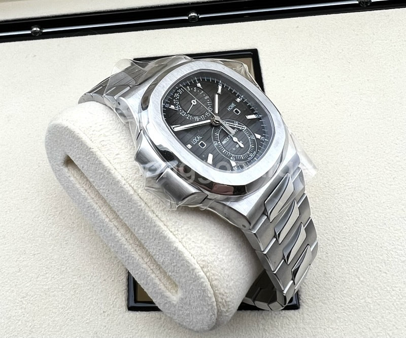 파텍필립 5990 다크그레이 스틸 신 버클 22년--2