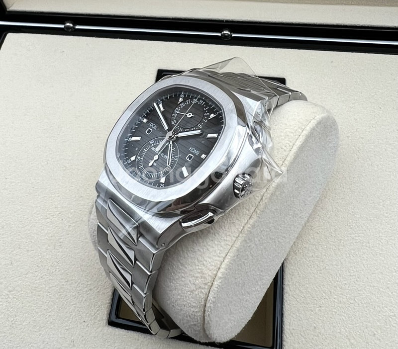 파텍필립 5990 다크그레이 스틸 신 버클 22년--1