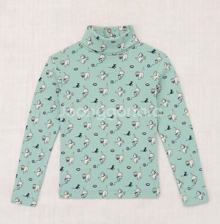 미샤앤퍼프 고양이 터틀넥 4y--0