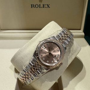롤렉스 데이저스트 28mm 로골 콤비 로즈 별 다이아