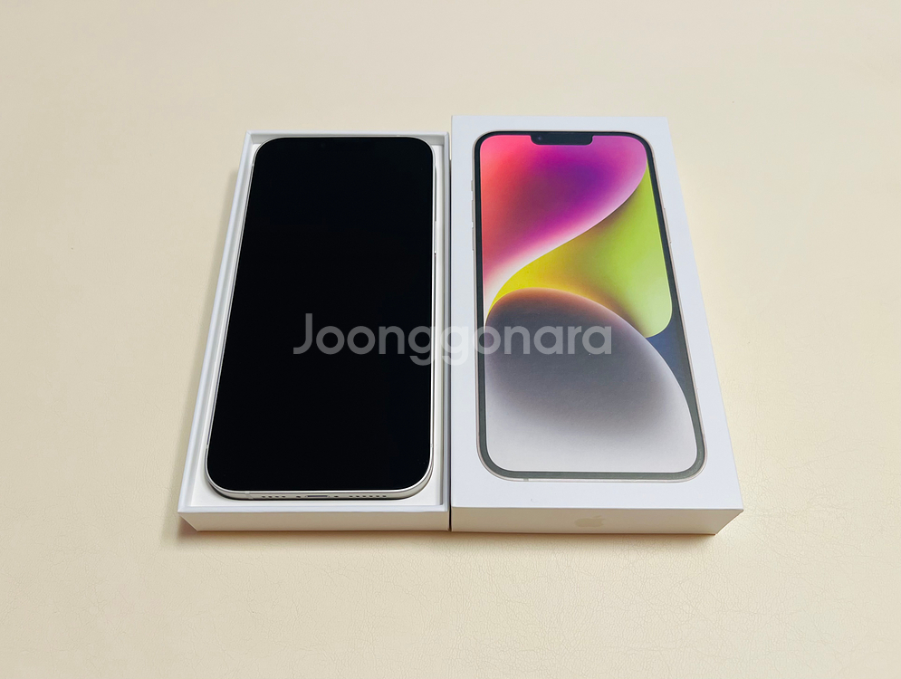 아이폰14 플러스 128GB, 배터리 83%--8
