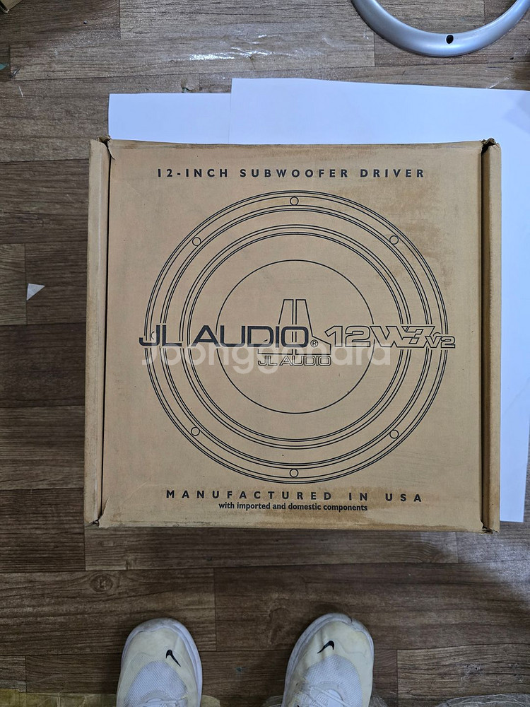 JL W3v2 4옴듀얼 300W 우퍼스피커 판매합니다--0