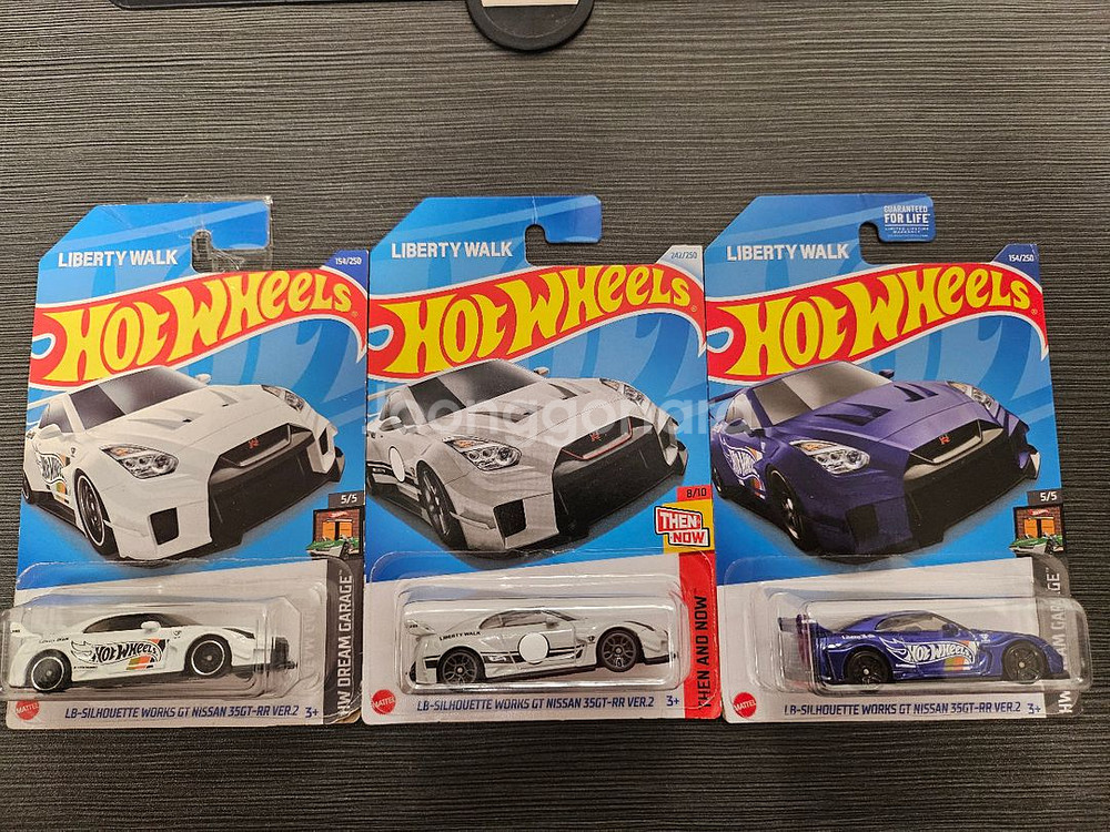 핫휠 LB 실루엣 닛산 35GT-R 3종 일괄 팝니다--0
