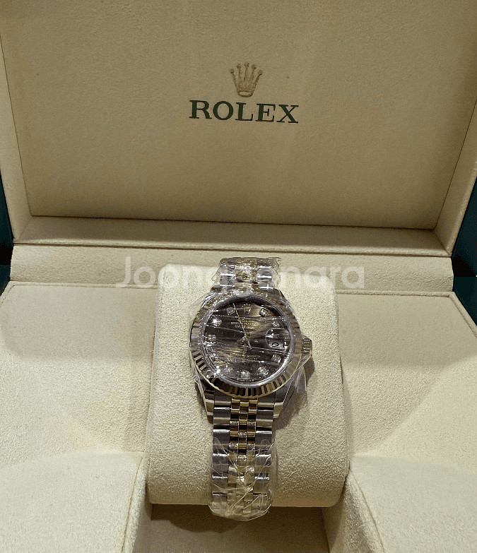 롤렉스 데이저스트 28mm 로골콤비 초코판 10p--2