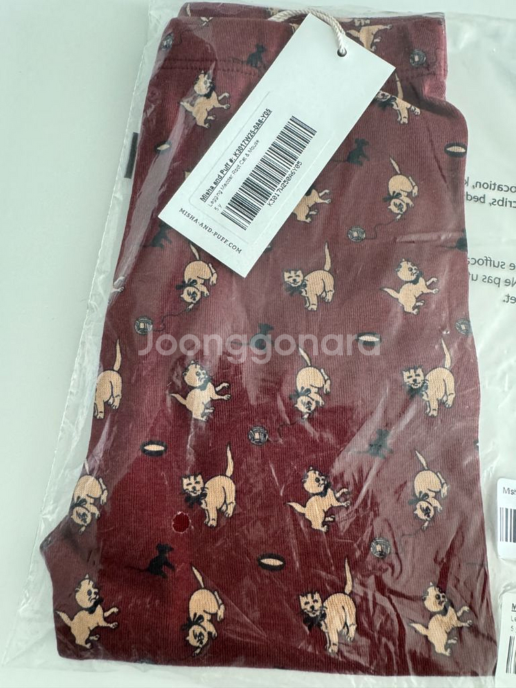 미샤앤퍼프 고양이 레깅스 5y--2