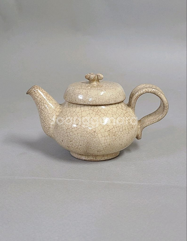 묵전요 김평샘 분청다관--2