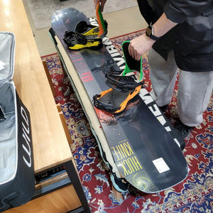 스노우보드 풀세트:살로몬 헉 나이프 데크,유니온,디럭스