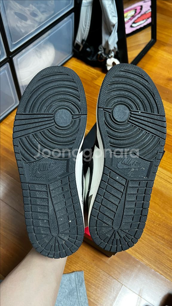 조던 1 레트로 하이 다크 모카 265--5