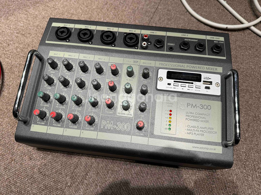 SD PM-300 컴팩트 파워드 믹서--1