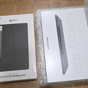 미개봉 갤럭시탭 S9 FE+128gb+스탠딩커버