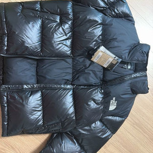 노스페이스 눕시패딩(리얼블랙)160