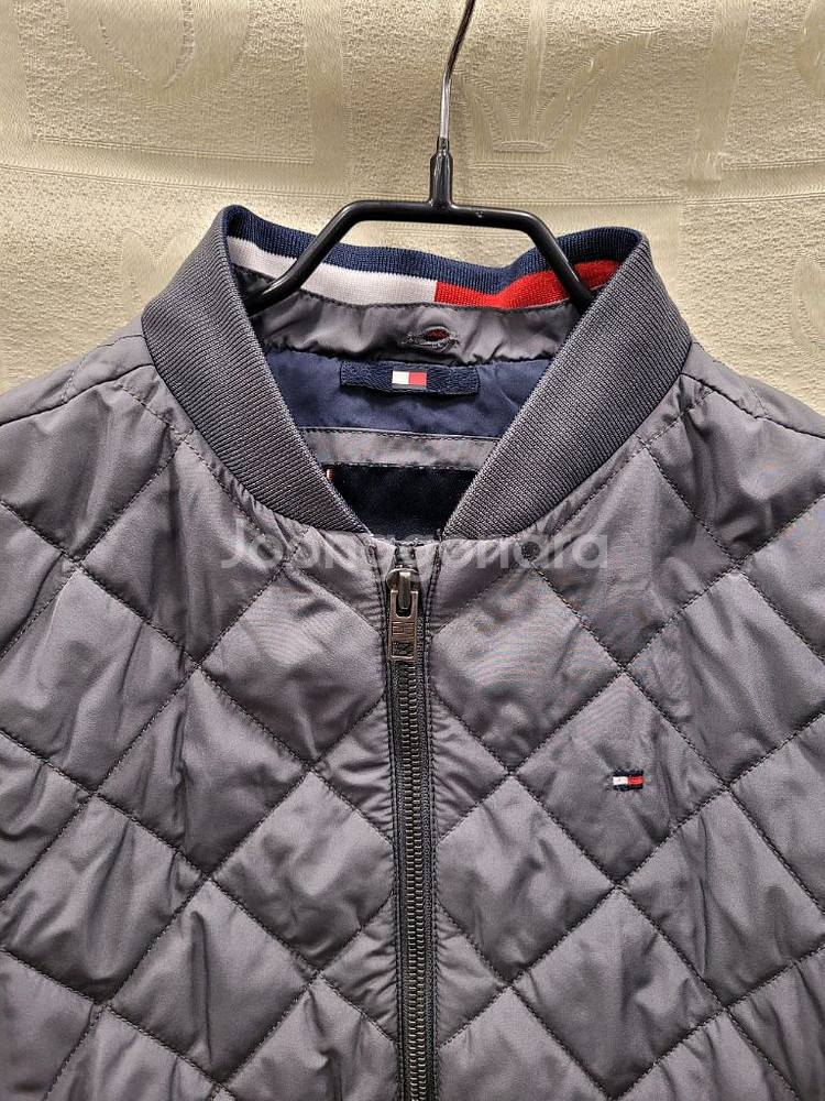 타미힐피거 키즈 퀼팅 자켓 경량패딩 128--1