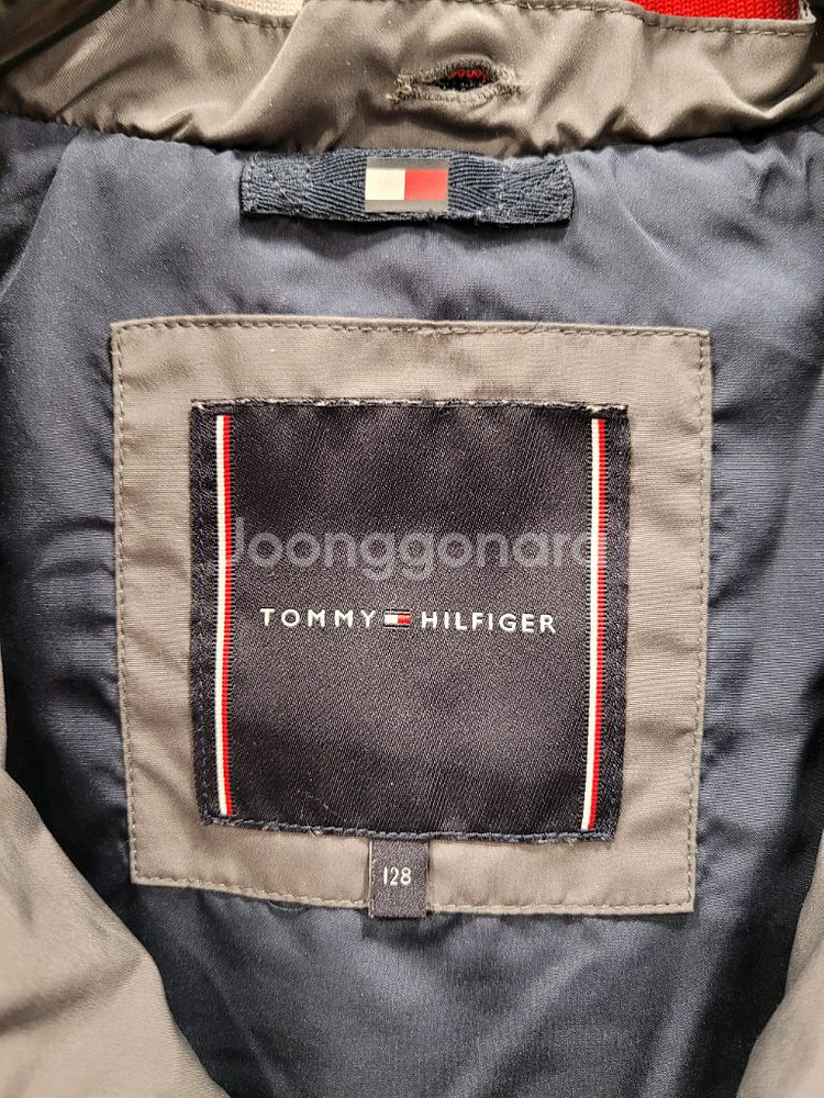 타미힐피거 키즈 퀼팅 자켓 경량패딩 128--6