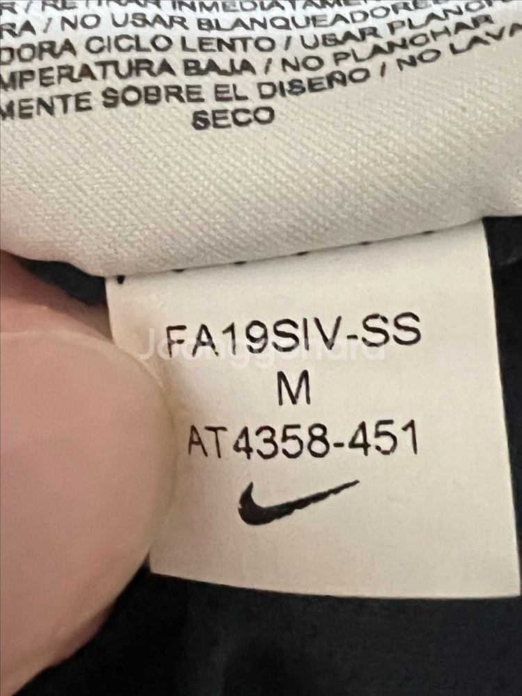 [M] 나이키 fc바르셀로나 윈드러너 자켓 새상품--2