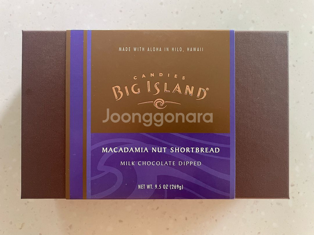 하와이 빅아일랜드 캔디스 마카다미아넛 쇼트브레드 쿠키--0