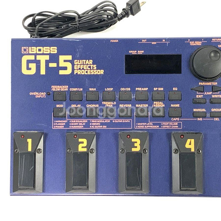 보스 기타 이펙터 GT5--1