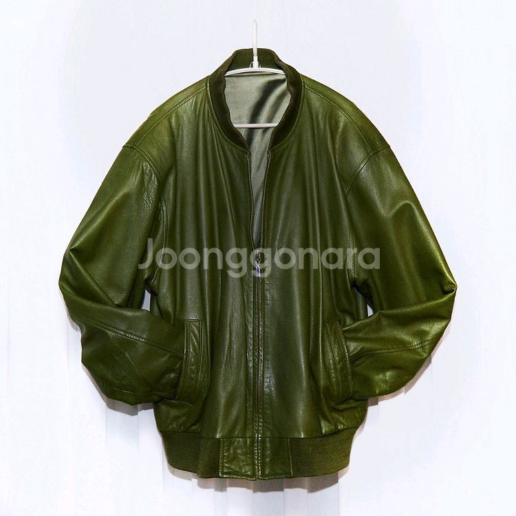 스끼아티 이태리 핸드메이드 양가죽 봄버 자켓 (50)--0