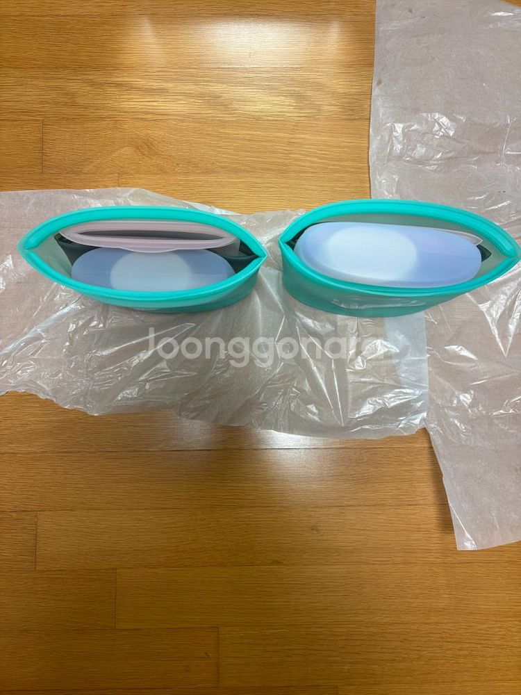 (새상품) 모나쿡 실리콘 지퍼백 10종 세트--3