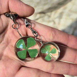 네잎클로버 키링(2개 세트)