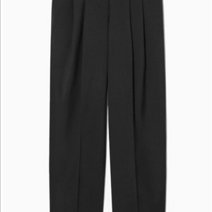 COS 와이드 레그 테일러드 울 블렌드 트라우저 38