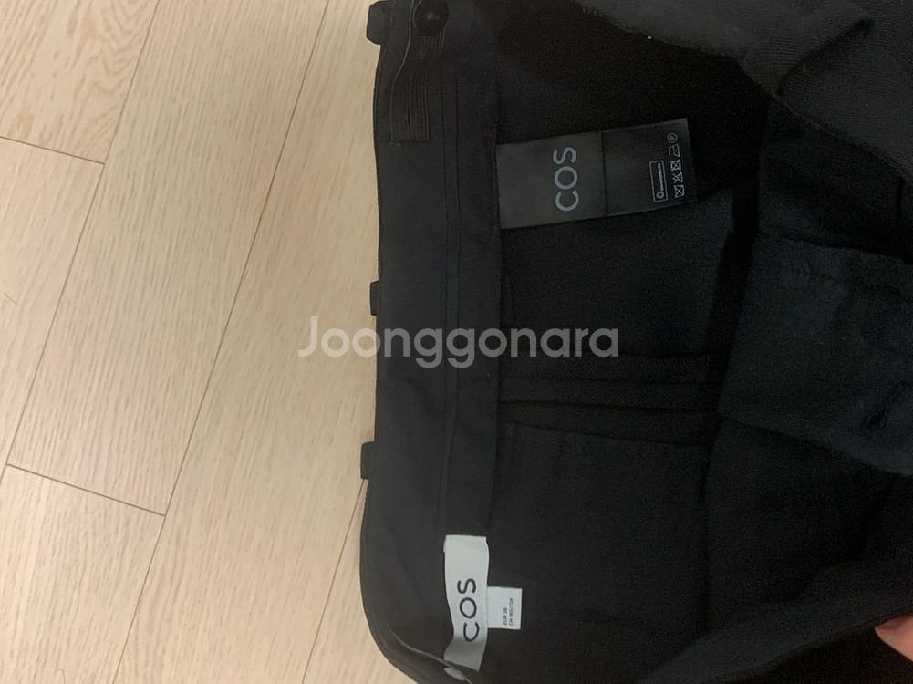 COS 와이드 레그 테일러드 울 블렌드 트라우저 38--2