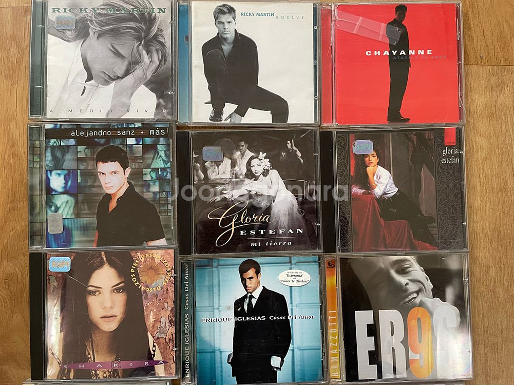 CD음반 라틴 리키마틴 알레한드로싼스 글로리아에스테판--1