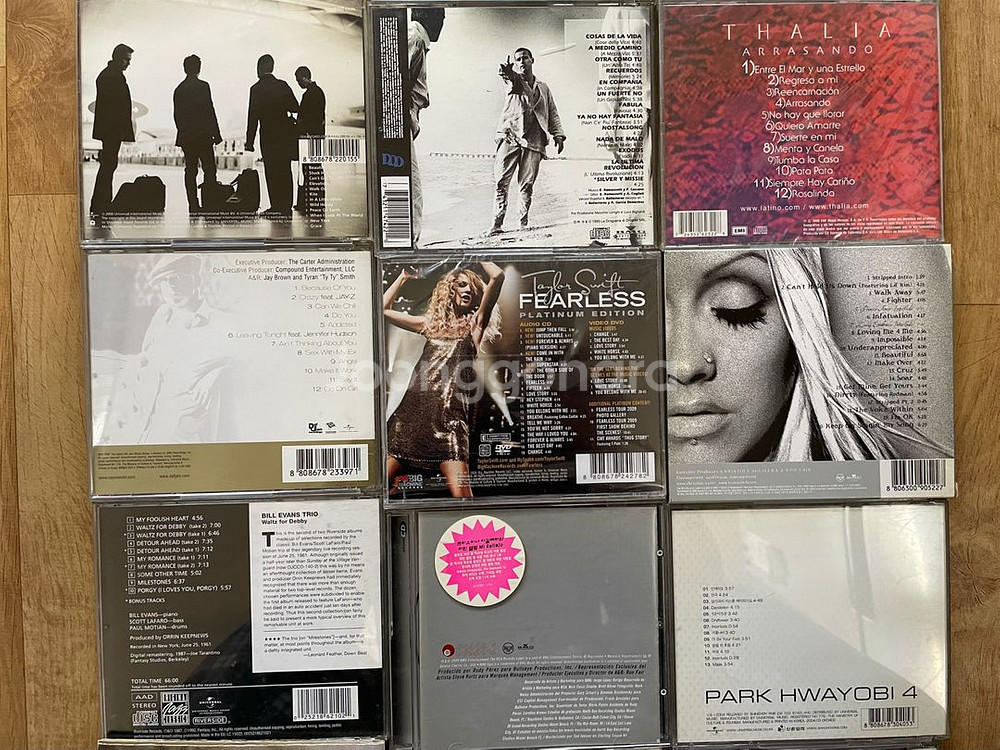 CD음반 라틴 리키마틴 알레한드로싼스 글로리아에스테판--6