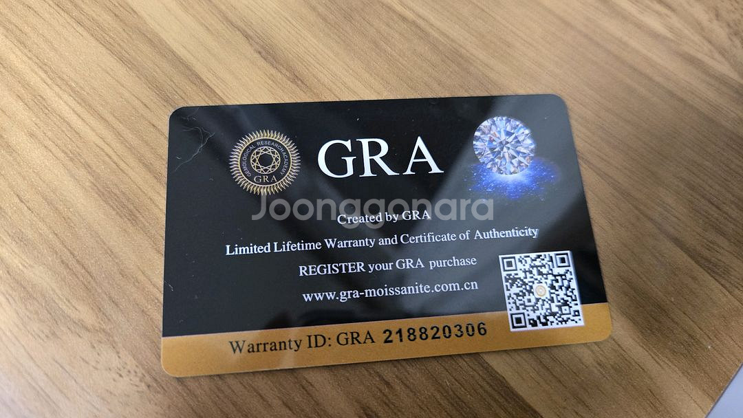 모이사나이트 랩다이아 4mm 로즈골드 목걸이--5