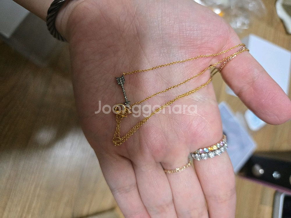 14k 이에르로로목걸이--0