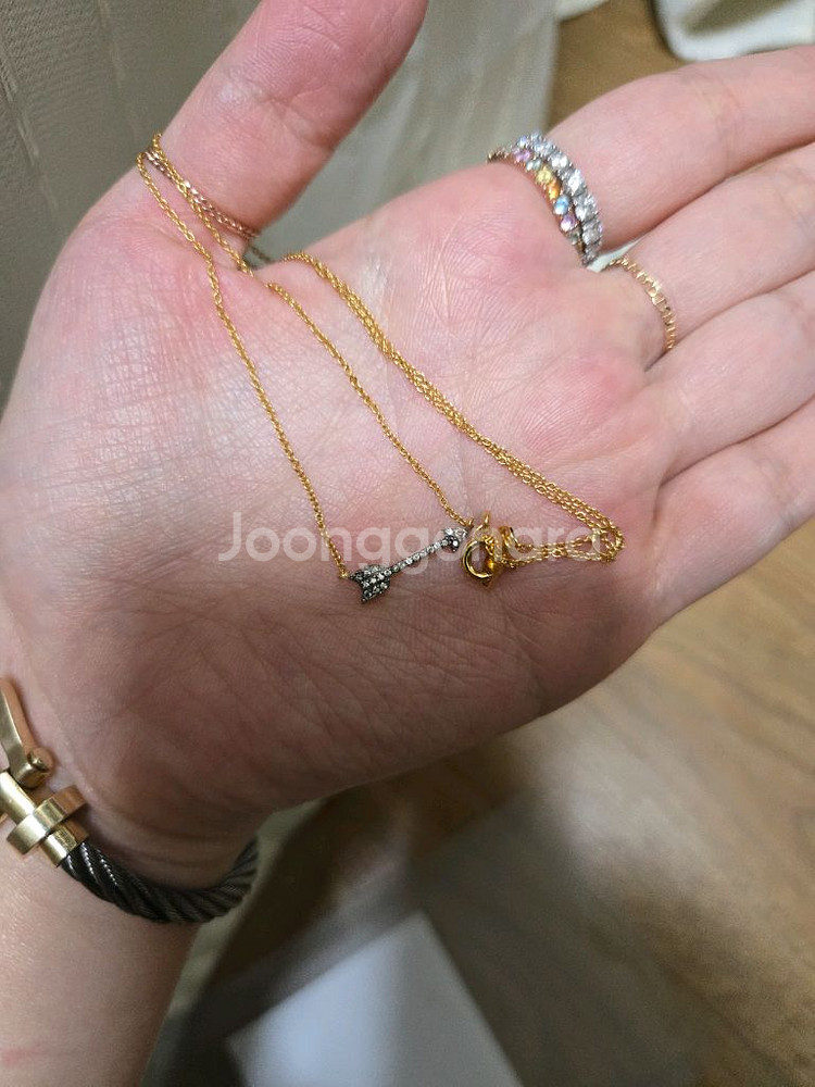 14k 이에르로로목걸이--1